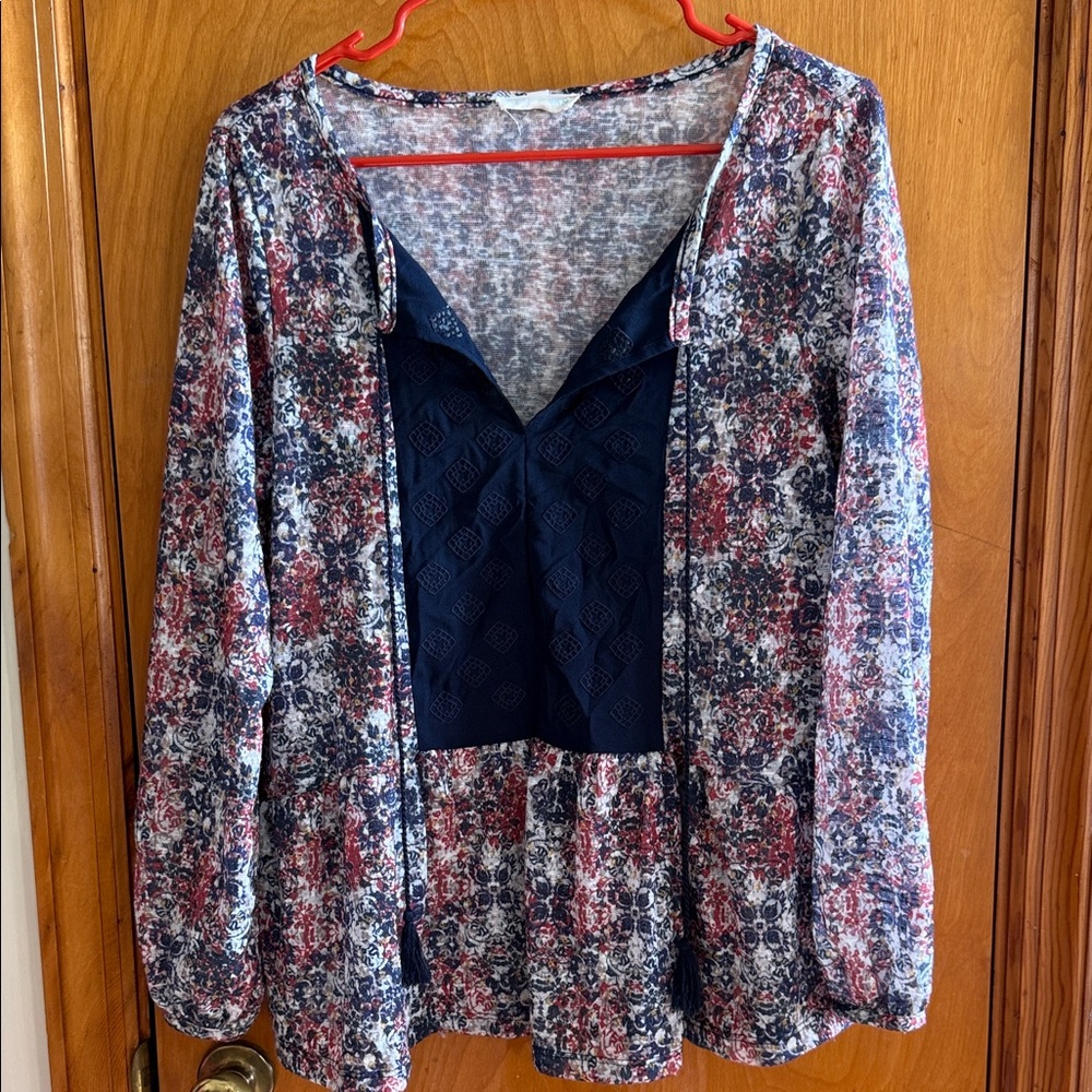 Elegant Multicolor Women's Blouse